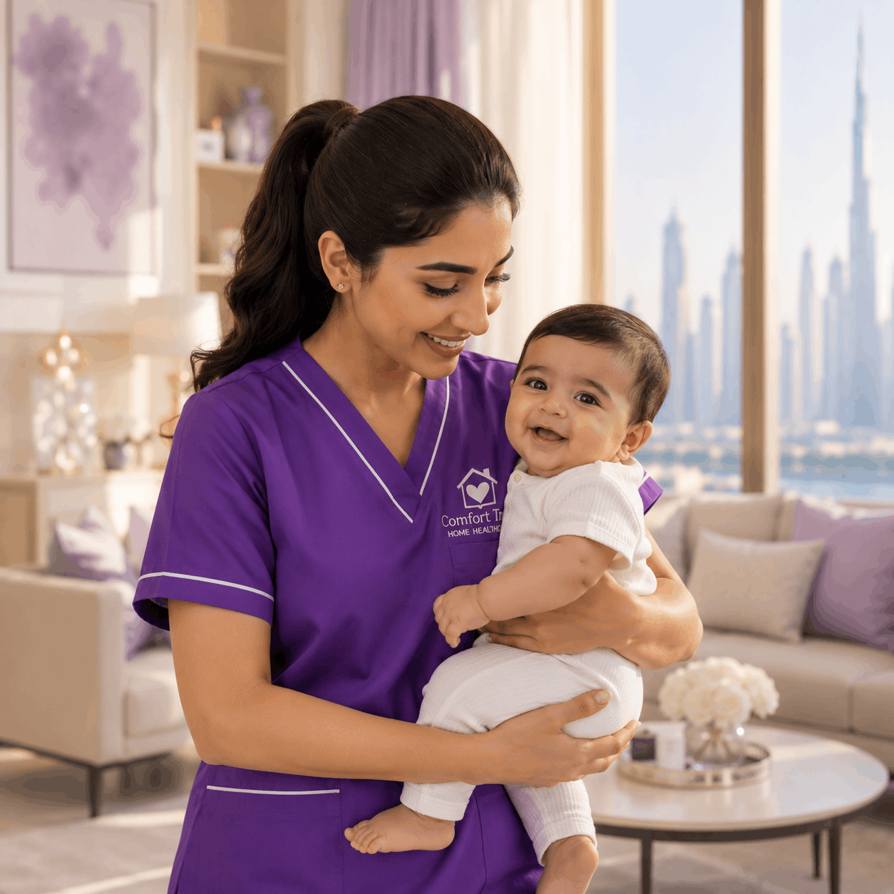 24 Hour Live-in Baby Caregiver Package