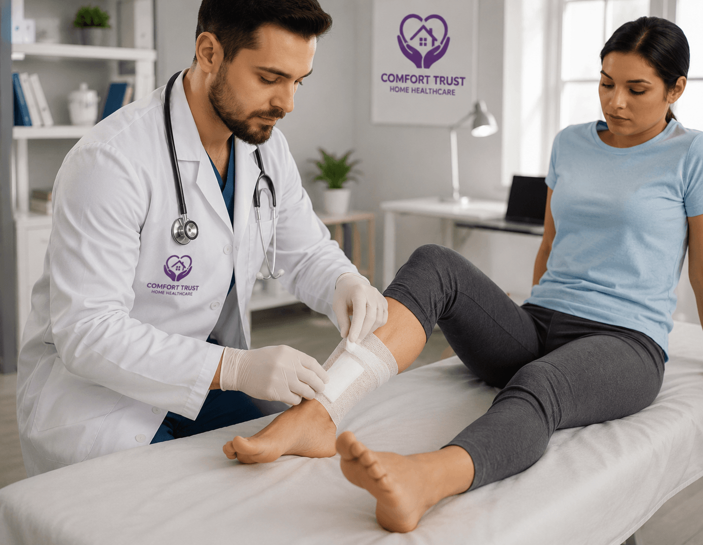Wound Dressing at Home in Dubai